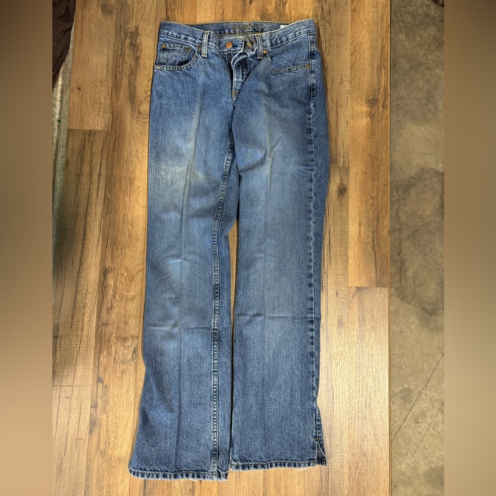 Cruel Girl Straight Leg Blue Jeans